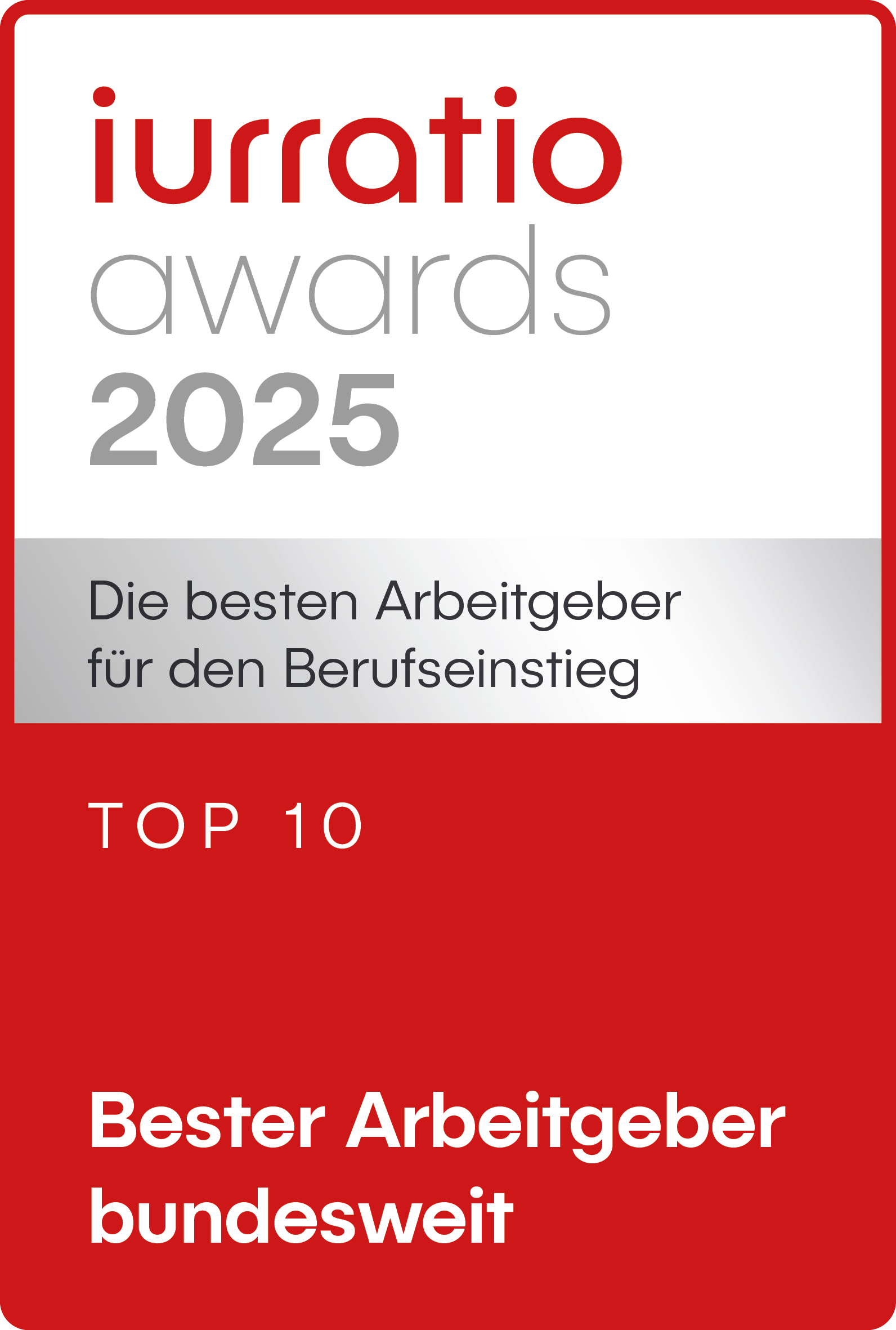 Top 10 Bester Arbeitgeber bundesweit 1
