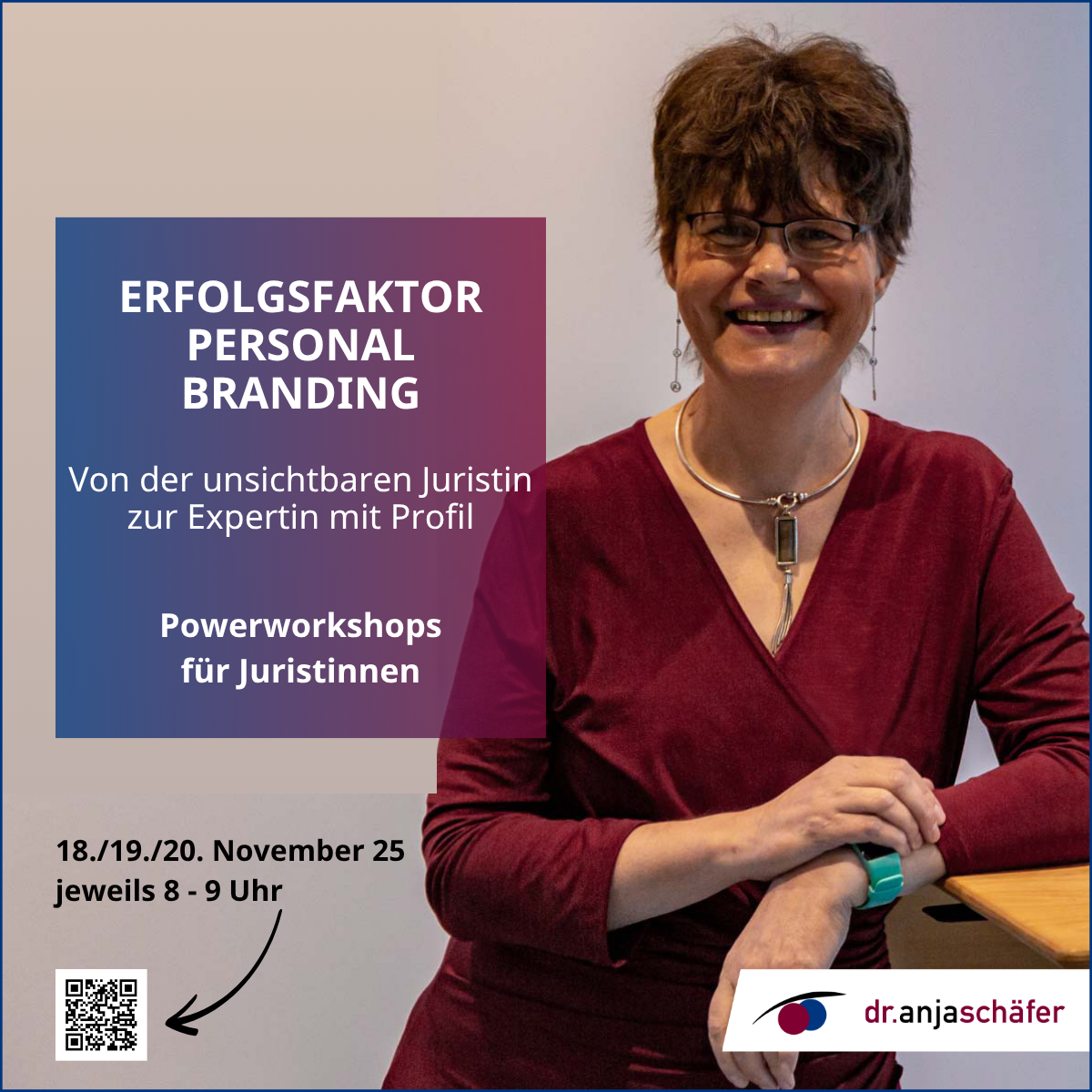 Karriere-Powerworkshops: Erfolgsfaktor Personal Branding - Von der unsichtbaren Kollegin zur Expertin mit Profil 1 Karriere Powerworkshop zu Personal Branding